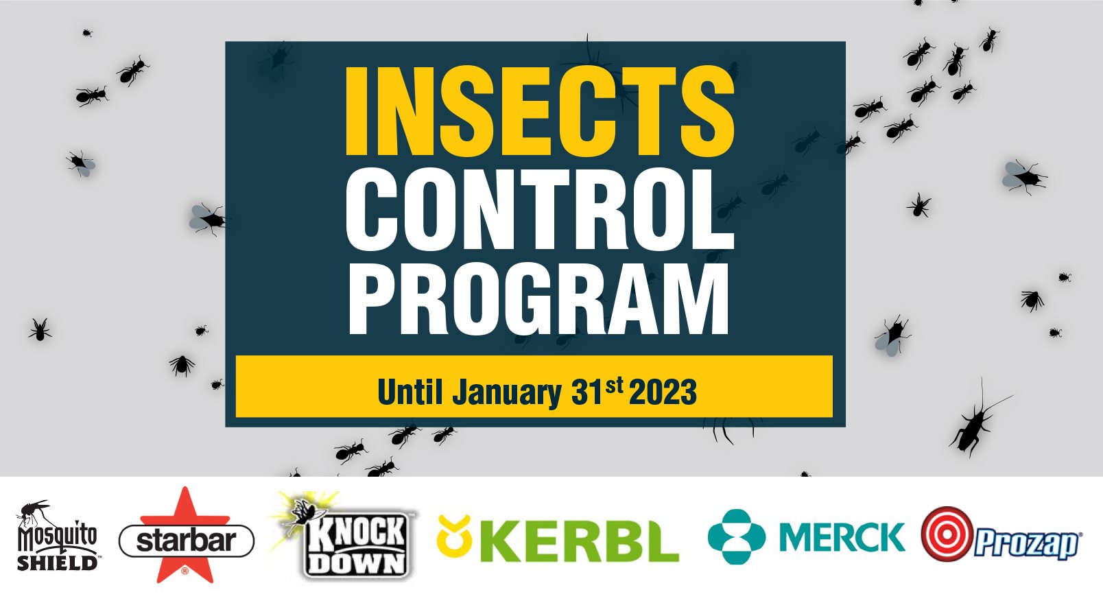 Insect Control Booking 2023